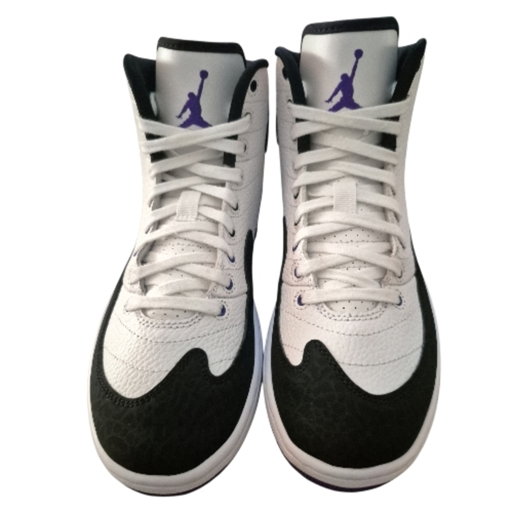 Air Jordan KO 23 White Dark Concord Black High Top Sneakers Men’s 8.5 AR4493-100
